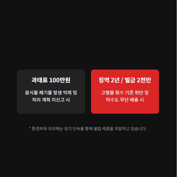 업소용 음식물처리기 99% 분해와 부숙 미생물분해 관련 거짓말 팩트체크